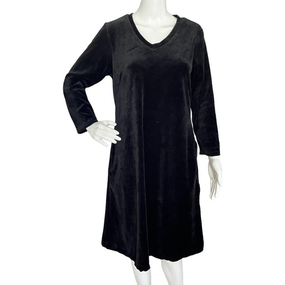 Gudrun Sjoden Dresses & Skirts - GUDRUN SJODEN LONG SLEEVE BLACK DRESS WITH POCKETS NEW with Tags Women Size S